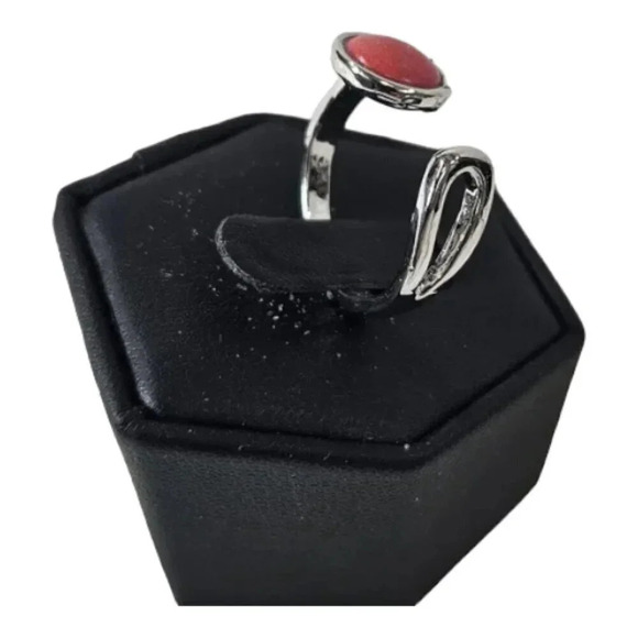 Red Dot Adjustable Fashion Ring A43 - Picture 5 of 12